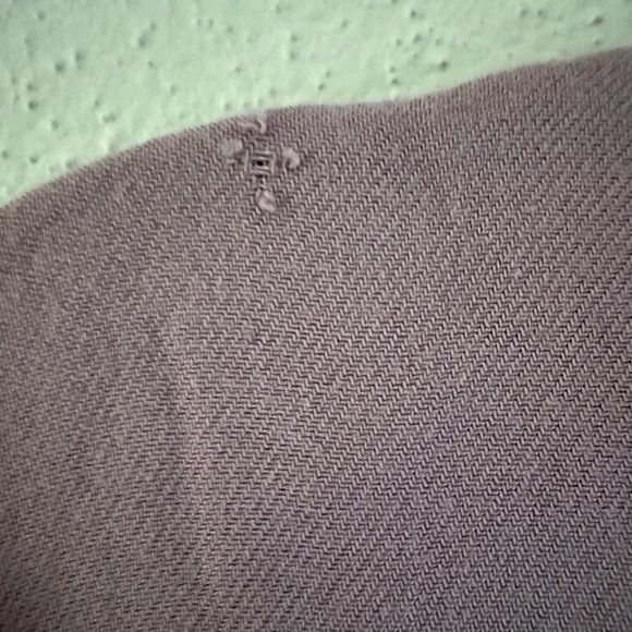 Anthropologie Cloth & Stone purple V-Neck HI-Lo T-Shirt Dress Size S - Picture 8 of 8